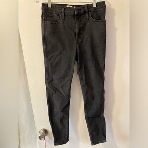 Madewell 10” High Rise Skinny sz 31
